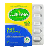 Culturelle Probiotics Health & Wellness Dietary Supplement | 30 Once Daily Vegetarian Capsules