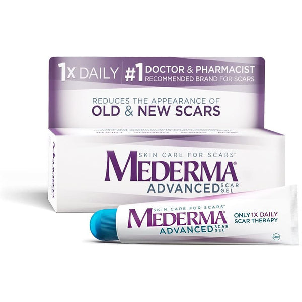 Mederma Advanced Scar Gel | Only 1X Daily Scar Therapy | 0.70 oz. (20g)