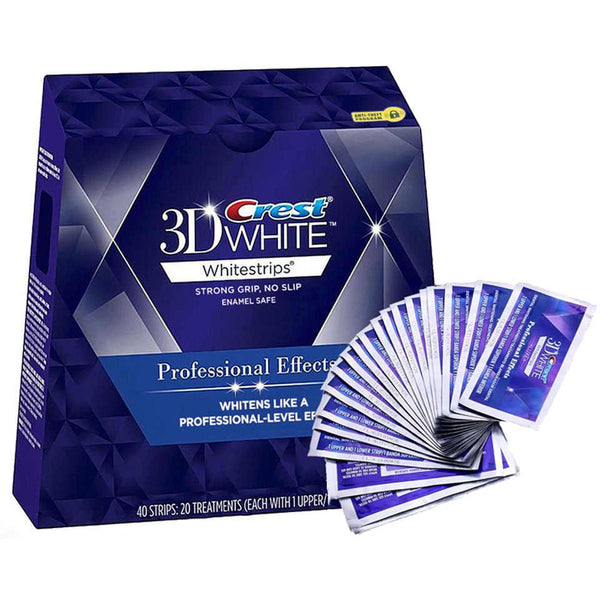 Crest 3D Whitestrips Professional Effects Teeth Whitening Kit, 40 + 8 Strips